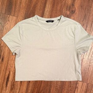 Cuts Clothing Light Green Crop Top - Women’s